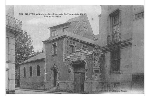 Cpa nantes maison des - 44,