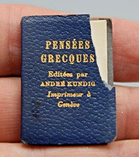 PETIT LIVRE MINUSCULE FORMAT