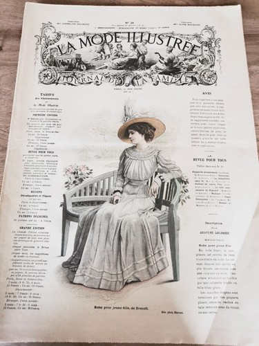 Ancienne revue la mode - la,
