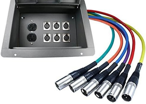 Pro audio stage recessed floor - audio,