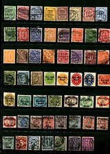 Lot De Timbres De Service Du
