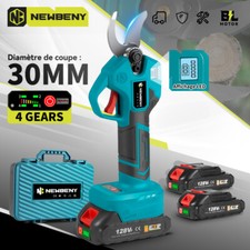 Sécateur Électrique Sans fil Sécateur électrique avec Écran avec 0/2 Batteries 