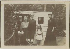 PHOTO ANCIENNE - VINTAGE SNAPSHOT - CURIOSITÉ CABANE CABANON JARDIN - GARDEN 1