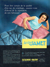 Publicité Advertising 1223 1959   André Jamet  caming  sac couchage sur catalogu