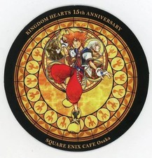 Coaster Sora (jaune/sourire) Coaster "Kingdom Hearts x SQUARE ENIX