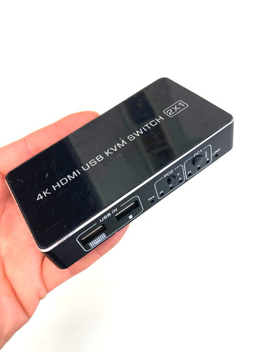 Hdmi usb kvm switch 2x1 - hdmi,