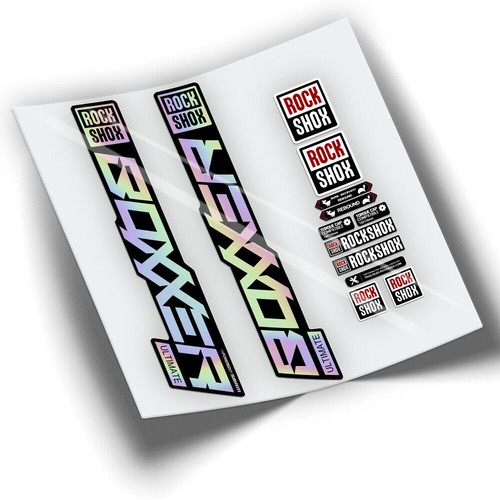 Autocollants forcella rockshox - autocollants,