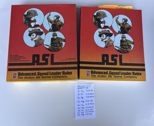 Avalon hill advanced squad - advanced,