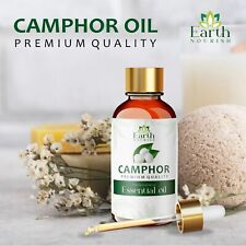 Earth Nourish Camphre Huile Essentielle -pure pour Peau & Transparents