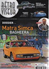 RETROVISEUR 399 MATRA BAGHEERA DARMONT SPECIAL BENTLEY CONTIENTAL S3 PORSCHE 356
