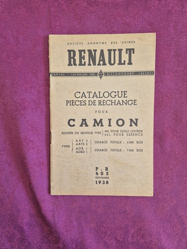 Renault camion 6500 7500 - camion,