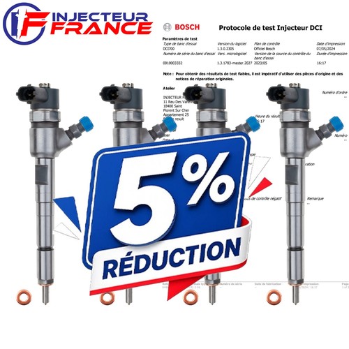 0445110183 bosch injecteur - 4x,