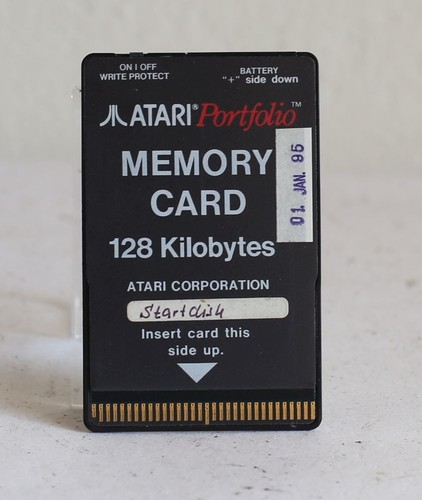 Atari portfolio memory - atari,