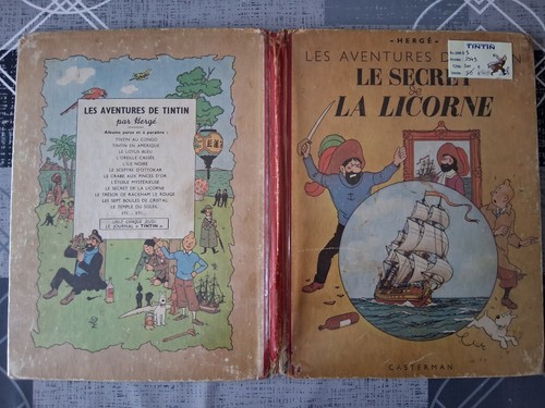 Tintin secret la licorne - tintin, de