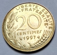 Pièce de monnaie 20 Centimes