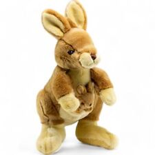 Kangourou avec bébé environ