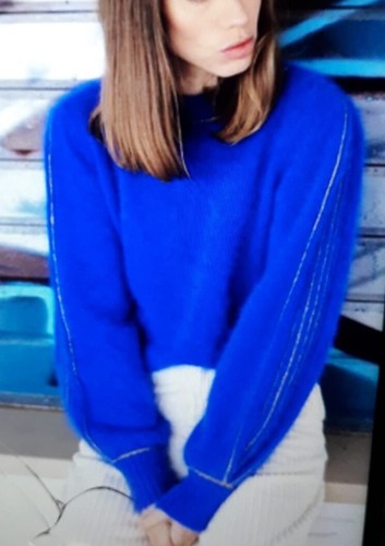 Superbe pull anny - , blatt