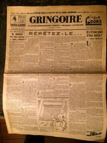 Gringoire 484 1938 s il - ,