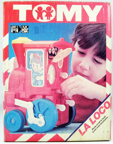 Tomy 1980 loco jouet - -,