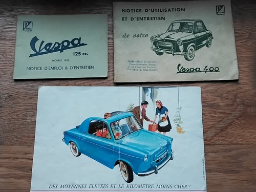 Vespa 400 125 - vespa, manuel