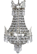 Lustre plafonnier pampilles