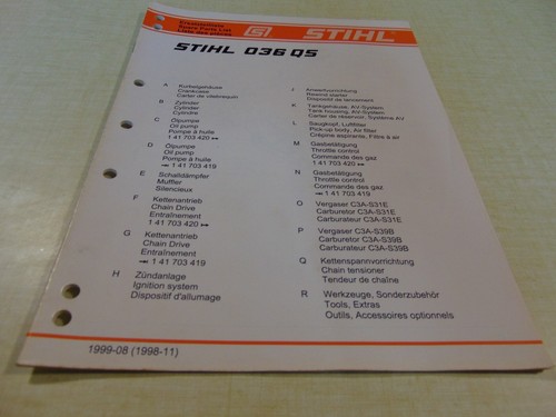 Tronçonneuse stihl 036 - tronçonneuse, q5
