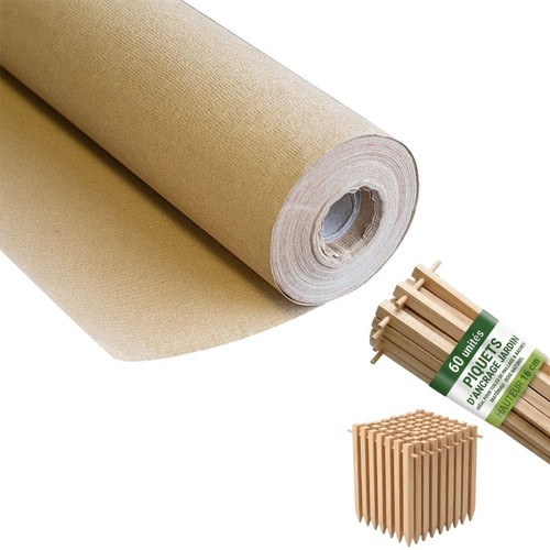 Toile paillage papier - toile,