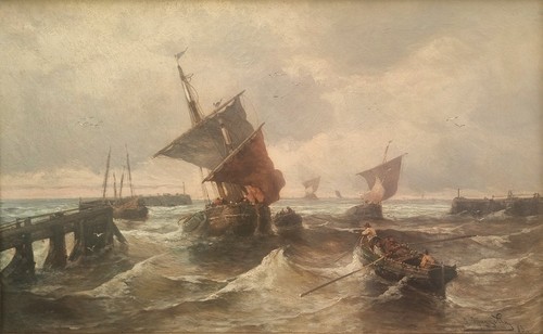 Peinture marine française - peinture,