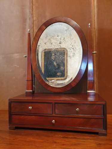 Psyché table acajou - ,,