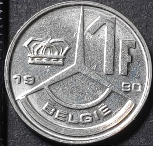 Franc baudouin ier 1990 - 1,