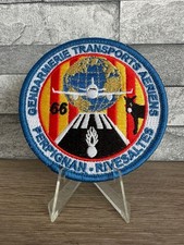 écusson collection gendarmerie - GTA Perpignan Rivesaltes Brodé