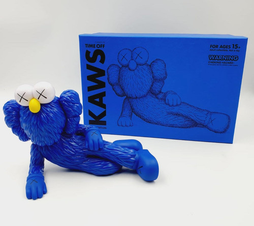Kaws figurine time off vinyl - time,