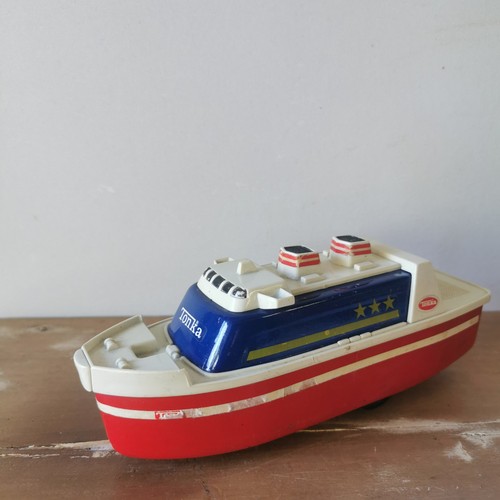 Jouet vintage paquebot tonka - jouet,