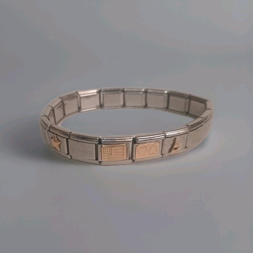 Bracelet nomination acier - bracelet,
