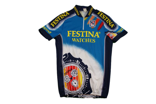 Maillot vélo rétro - , festina