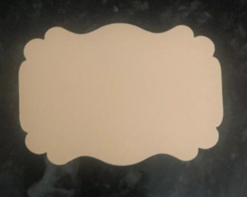 10x étiquettes carton - en,