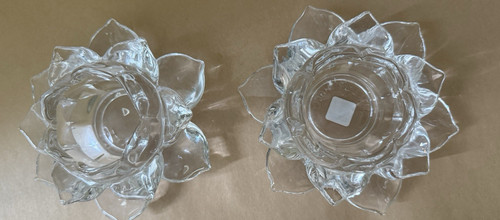 Partylite crystal lotus - 2,