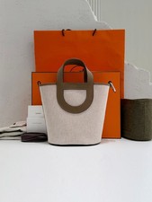 Hermes sac tote toile - tote,