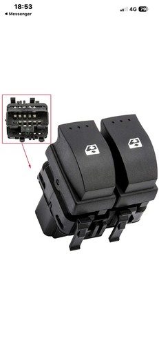 Bouton commande interrupteur