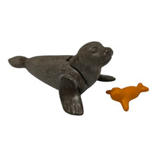 sympa otarie    + bébé