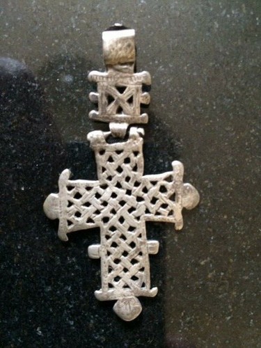 Ancienne croix cou - croix, de