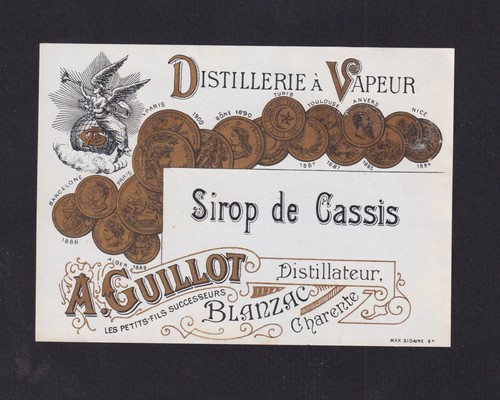 Ancienne étiquette alcool - ancienne,