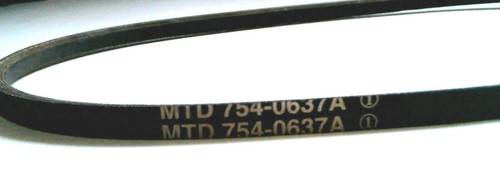 Courroie origine mtd - origine, 754-0637a