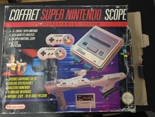 Coffret Super nintendo Scope SNES Console boite en Très mauvais état 6