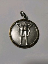 MÉDAILLE FANNY PÉTANQUE diamètre 32mm Jeu de Boules Porte-clé