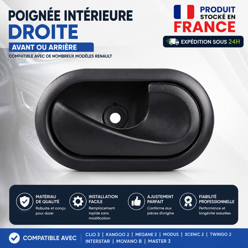 Poignée porte compatible - poignée, de