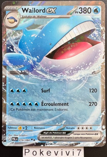 Carte pokemon wailord - pokemon,
