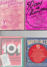 Lot de 4 anciens recueils de