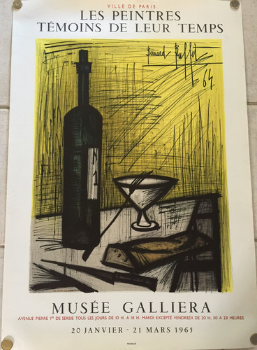 Superbe affiche lithographie