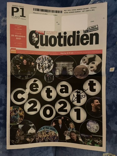 Journal quotidien autograph - journal,